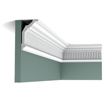 Карниз Orac Decor Полиуретан C304 д 2000 x в 122 x ш 72